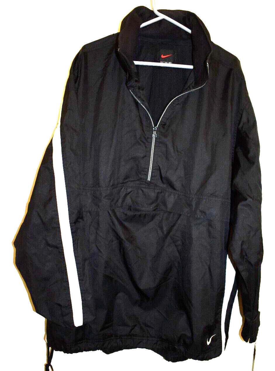 nike quarter zip windbreaker mens